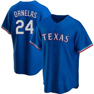 Men's Texas Rangers Jonathan Ornelas Replica Royal Alternate Jersey