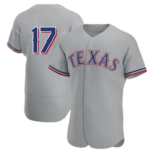 Men's Texas Rangers Nathan Eovaldi Authentic Gray Road Jersey