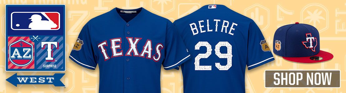 texas rangers gear store